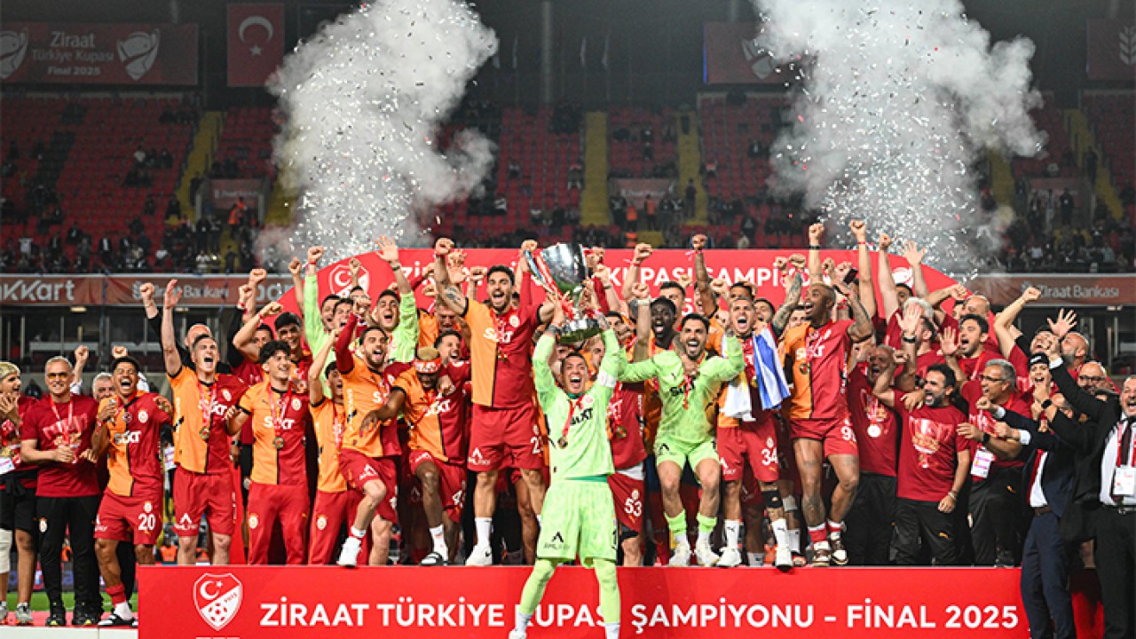 Galatasaray 19.kez Ziraat Türkiye Kupası şampiyonu oldu