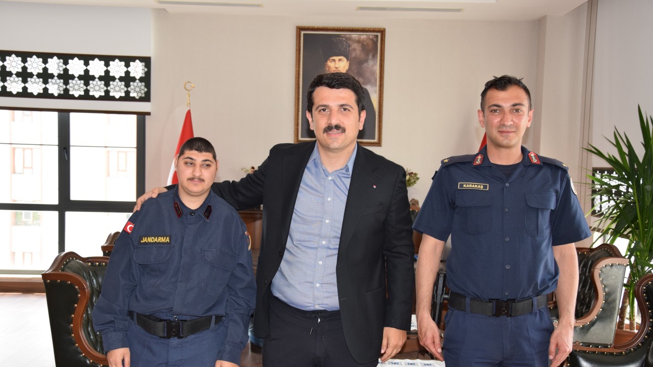 Konya’da engelliler bir günlük askerlik sevinci yaşadı