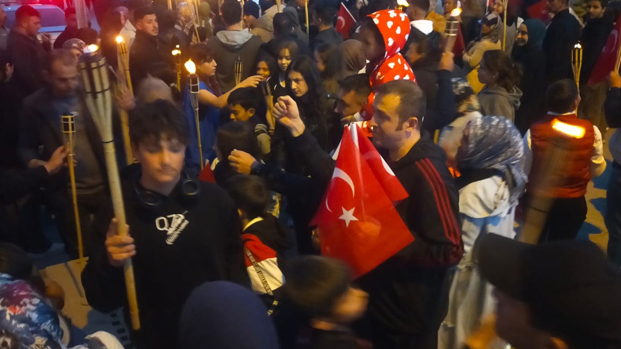 Hüyük'te gençlik yürüyüşü düzenlendi