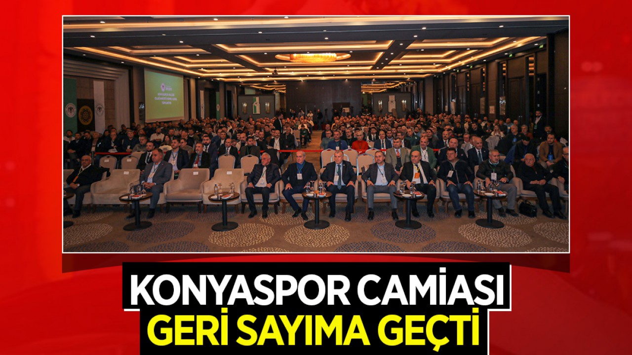 Konyaspor camiası geri sayıma geçti