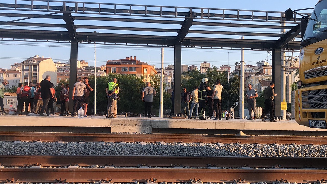 Elektrik akımına kapılan işçi yaralandı