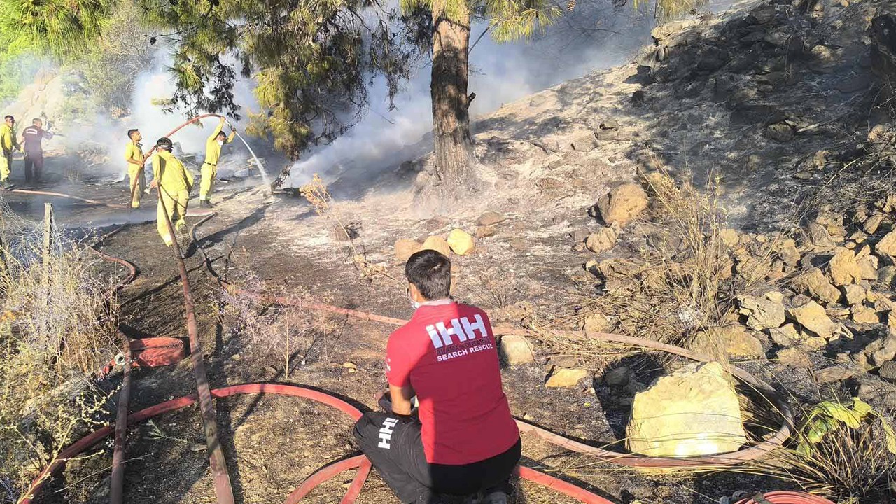 Antalya’da orman yangını
